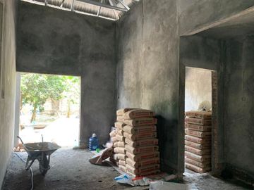 Rumah modern proses bangun dekat IKP PGRI Jogja
