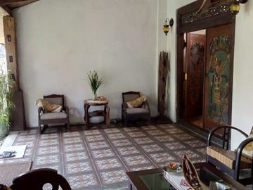 Rumah Etnik Full furnished Asri nan Sejuk di Purwomartani Sleman