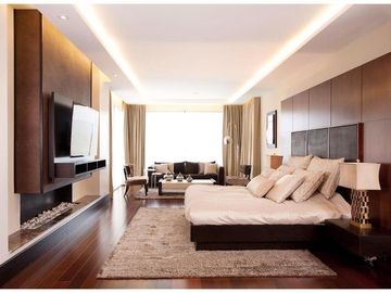 ESPECTACULAR CASA AMOBLADA DE VENTA, CON PISCINA, EN URB. EXCLUSIVA CUMBAYA (Sector Colegio Menor)