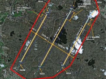 Vía Guayaquil - Salinas Terreno de 5.85 has sector futuro Aeropuerto
