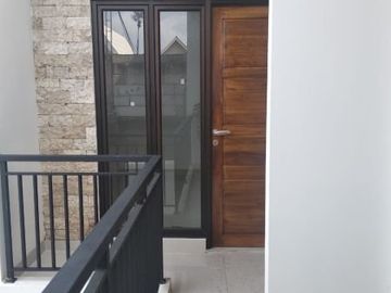 Rumah minimalis ekonomis siap huni kayu putih