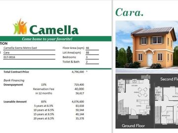 Camella Sierra Metro East in Teresa For more inquiries, Pls contact; Donald Portuguez SUN# 0933825---- TM# 0955561----
