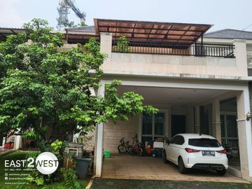 Dijual Rumah Cluster Frangipani De Park BSD City Tangerang Area Hijau Nyaman Siap Huni