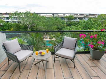 Hermoso PH de 2 rec. en AWA Playacar / Beautiful 2 bedroom PH in AWA Playacar