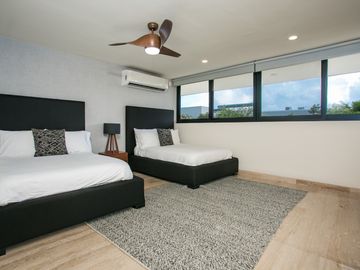 Hermoso PH de 2 rec. en AWA Playacar / Beautiful 2 bedroom PH in AWA Playacar