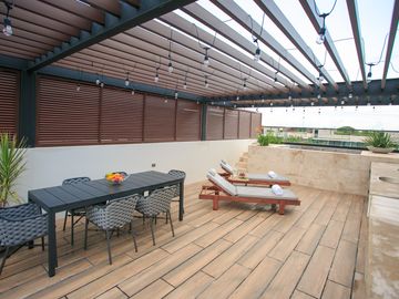 Hermoso PH de 2 rec. en AWA Playacar / Beautiful 2 bedroom PH in AWA Playacar