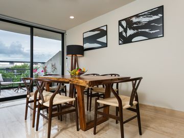 Hermoso PH de 2 rec. en AWA Playacar / Beautiful 2 bedroom PH in AWA Playacar