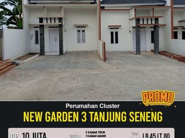 Rumah di tanjung senang Bandar Lampung, akses aspal