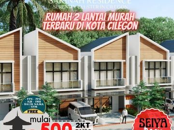 Rumah Premium 2 Lantai Di Pusat Kota Cilegon