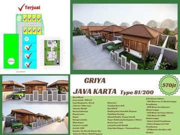 Beli Rumah Premium Dekat Exit Toll Prambanan Investasi Menguntungkan!!