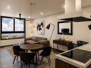 Departamento en venta con amenidades en Montebello, Mérida