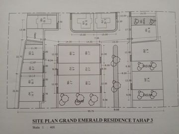 Lebar Jalan 10 Meter, 4 Km RSUD Tidar, Grand Emerald Residence