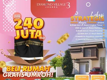 PALING MEWAH, Call 08213993----, Harga Rumah Minimalis Di Sidoarjo, Diamond Village Juanda 3