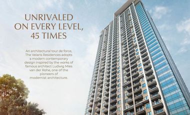 Top Choice in Property Investment! Prime Preselling 3BR Units For Sale at The Velaris Residences Pasig City