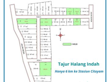 Tanah Kapling Perumahan Dekat Jalan Bomang, Diskon 25%