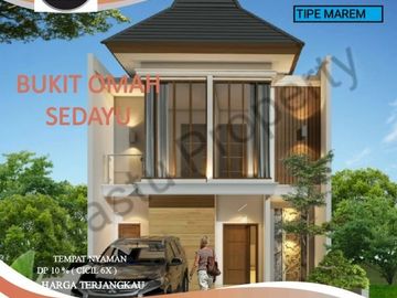 RUMAH MURAH DI SEDAYU DP 5% BISA CICIL 6X