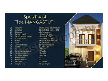 RUMAH MURAH DI SEDAYU DP 5% BISA CICIL 6X