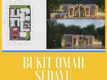 RUMAH MURAH DI SEDAYU DP 5% BISA CICIL 6X