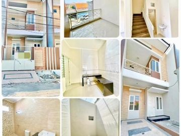 Rumah Baru Minimalis di Tenggilis Row 3 Mobil, NEGO