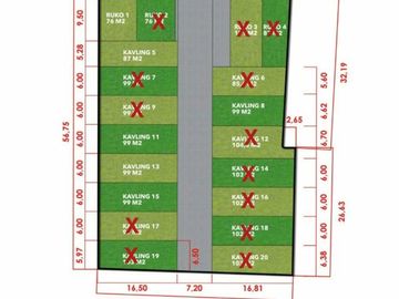 Tanah kavling murah 200jt an luas 87m bojong soang SHM