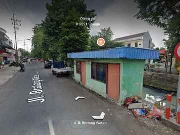Rumah Bratang Wetan NOL Jalan Second Road Komersial dkt Ngagel Baratajaya