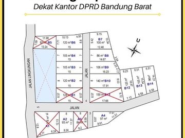 Kavling Perumahan Ngamprah dekat Tol Padalarang