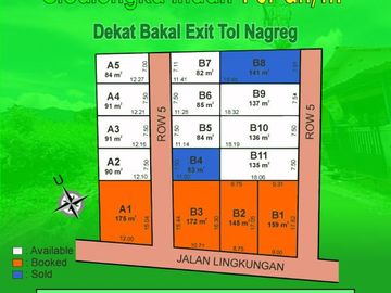 Kawasan Pusat Kota Cicalengka Kavlingan 100 Jutaan