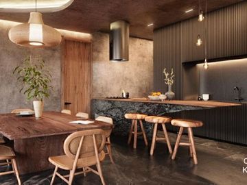 Penthouse frente al mar, terraza privada de 196 m2, alberca frente al mar