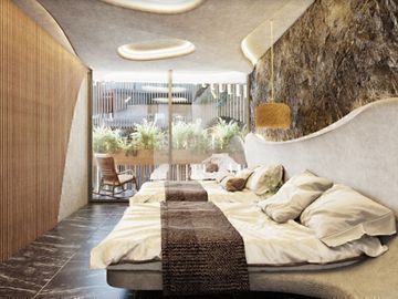 Penthouse frente al mar, terraza privada de 196 m2, alberca frente al mar
