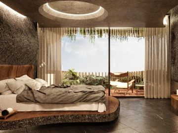 Penthouse frente al mar, terraza privada de 196 m2, alberca frente al mar