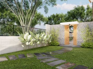 Rumah Klasik Konsep Villa Pinggir Jalan Aspal Hanya 600 Jt-an