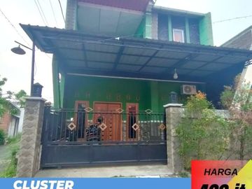 Jual rumah dua lantai cluster di pucang gading bawah