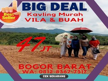 KAVLING TANAH VILA DAN BUAH MURAH AGROHILLS DI BOGOR (PROMO)