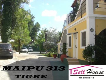 DEPTO 2 AMB CON COCHERA EN PLANTA BAJA , COMPLEJO CON PISICINA TIGRE MAIPU 313