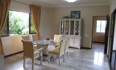 House for rent in Cebu City, Ma. Luisa 5 br with s. pool & large lawn, parking highly negotiable