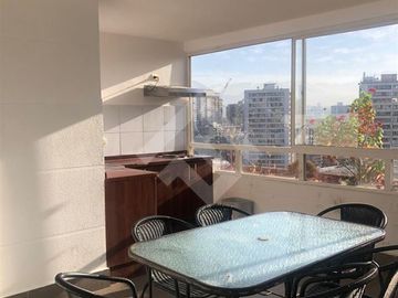 Departamento 2 dorm, 2 baños, Metro Santa Isabel, Santiago