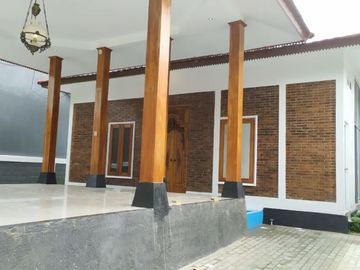 milik rumah joglo siap bangun tersisa hanya 1 unit aja harga paling terjangkau dan lokasi strategis