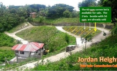 CHEAPEST READY FOR BUILDING 60 SQM in Jordan Heights CONSOLACION CEBU
