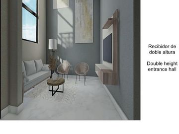 Casa en residencial privado con alberca, jacuzzi, asador, juegos para niños en v