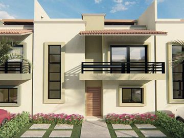 Casa en residencial privado con alberca, jacuzzi, asador, juegos para niños en v