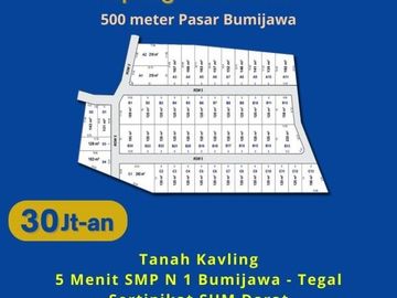 Jual Kapling Villa Dekat Pasar Bumijawa: SHM Darat