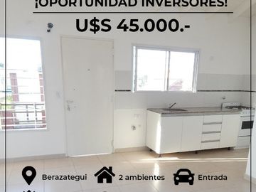 Departamento en venta en Berazategui Oeste