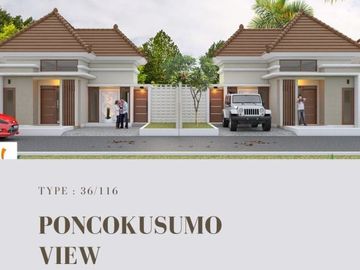 PALING MURAH DI MALANG RUMAH CANTIK HARGA HANYA 282JT