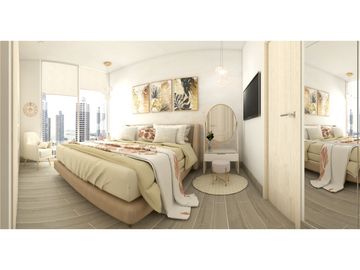 APARTAMENTO 60m2 1 RECAMARA OPCION A 2 BELLA VISTA PH AZURRE