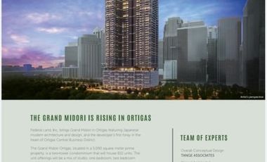 THE GRAND MIDORI ORTIGAS 1 BEDROOM FOR SALE
