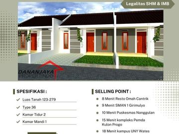rumah dijual banyuroto nanggulan