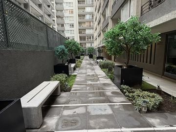 Depto arriendo 2 dorm 2 baños 1 estac 1 B en Santiago centro