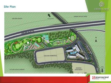 Casa De Parco Apartemen Siap Huni BSD City Promo disc 20%/dp 0% 1 BR