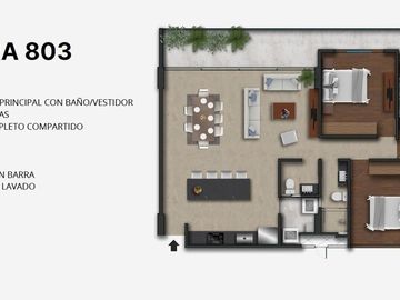 Departamento en Venta en Carranza