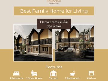 Rumah dijual dekat Pondok cabe Pamulang Tangerang Selatan harga 600 jutaan
